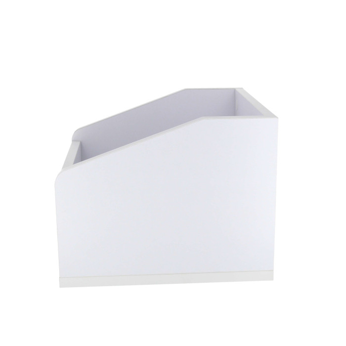 Meuble de rangement noir pour 120 vinyles