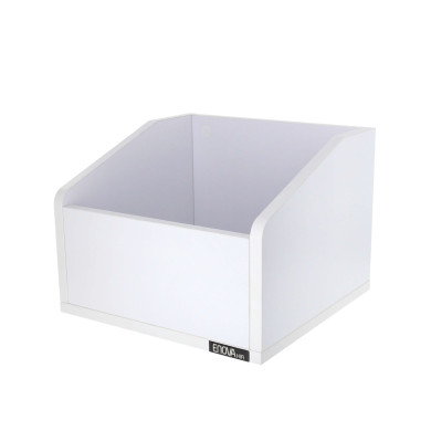 Meuble de rangement noir pour 120 vinyles