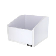 Meuble de rangement noir pour 120 vinyles
