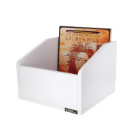 Meuble de rangement noir pour 120 vinyles