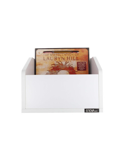Meuble Blanc Pour 120 Vinyles