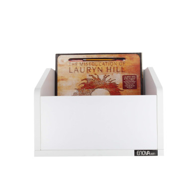 Meuble de rangement noir pour 120 vinyles