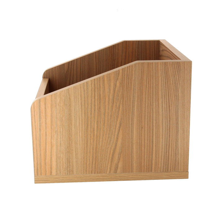 Meuble de rangement noir pour 120 vinyles