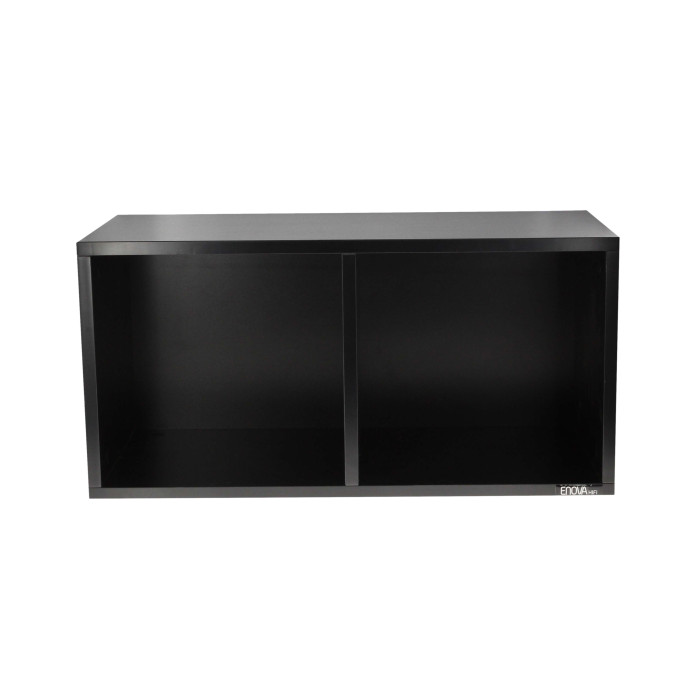 Meuble noir pour 240 vinyles