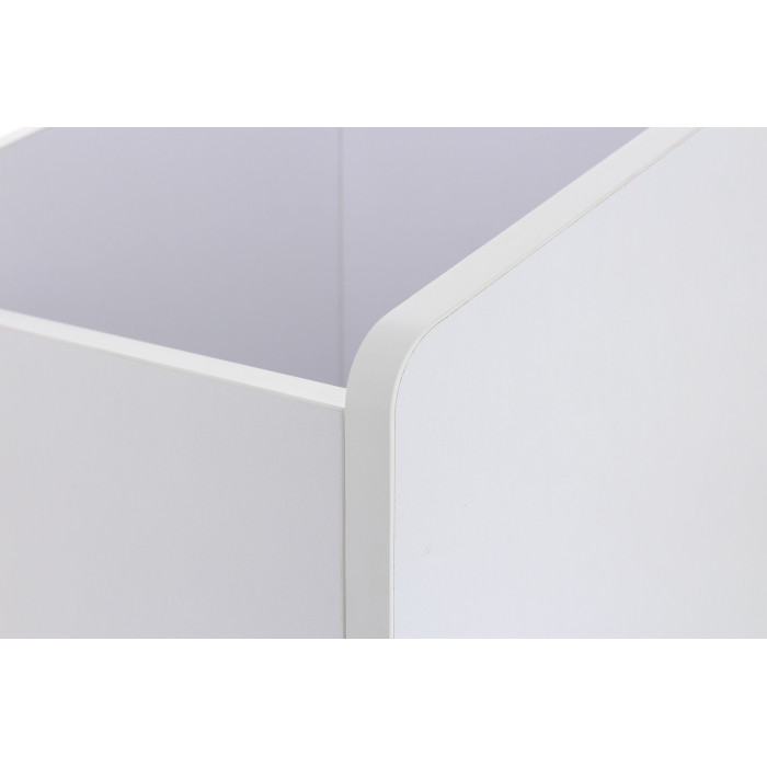 Meuble de rangement noir pour 120 vinyles