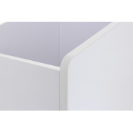 Meuble de rangement noir pour 120 vinyles
