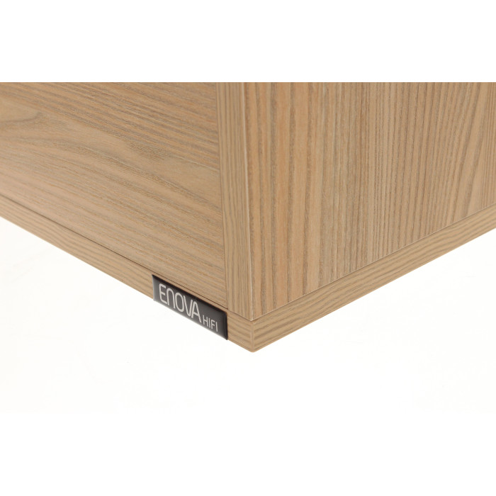 Meuble de rangement noir pour 120 vinyles