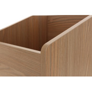 Meuble de rangement noir pour 120 vinyles