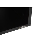 Meuble de rangement noir pour 120 vinyles