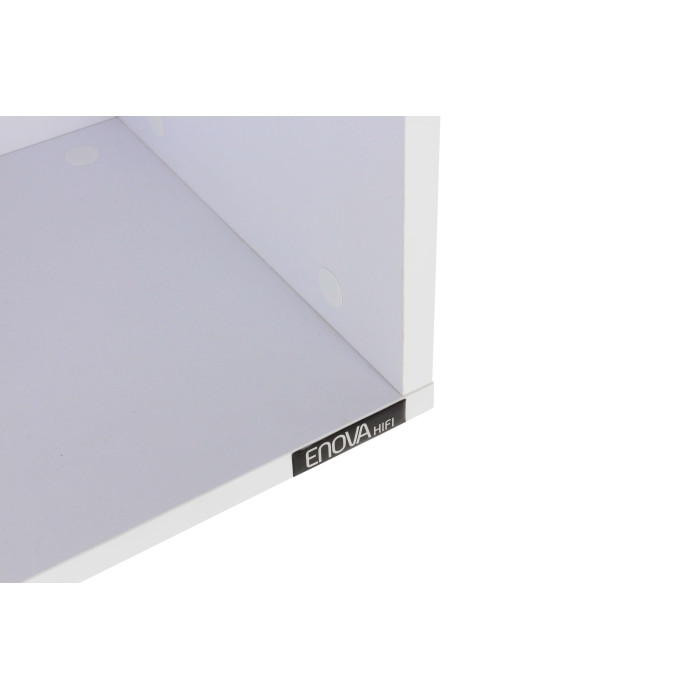 Meuble de rangement noir pour 120 vinyles