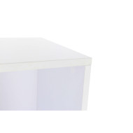 Meuble de rangement noir pour 120 vinyles