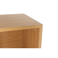 Meuble de rangement noir pour 120 vinyles