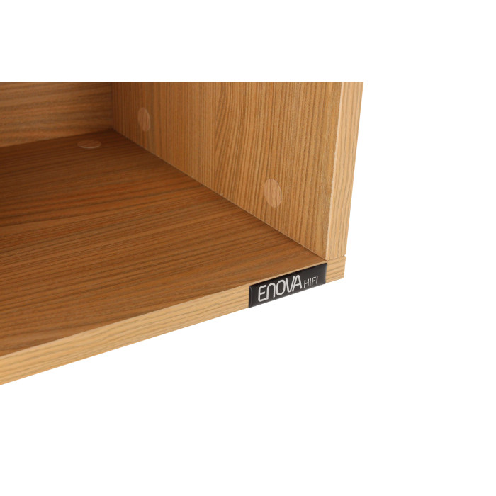 Meuble de rangement noir pour 120 vinyles