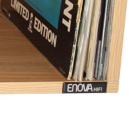 Meuble noir pour 240 vinyles