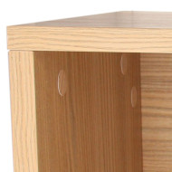 Meuble noir pour 240 vinyles