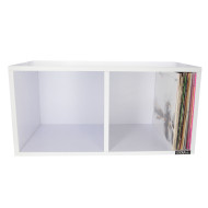 Meuble noir pour 240 vinyles