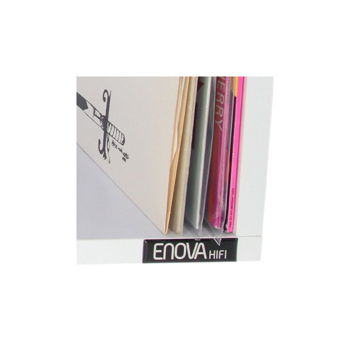 Meuble noir pour 240 vinyles