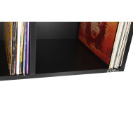 Meuble noir pour 240 vinyles