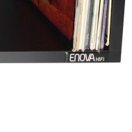 Meuble noir pour 240 vinyles