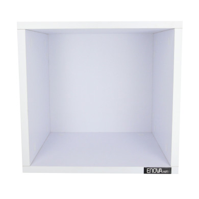 Meuble de rangement noir pour 120 vinyles