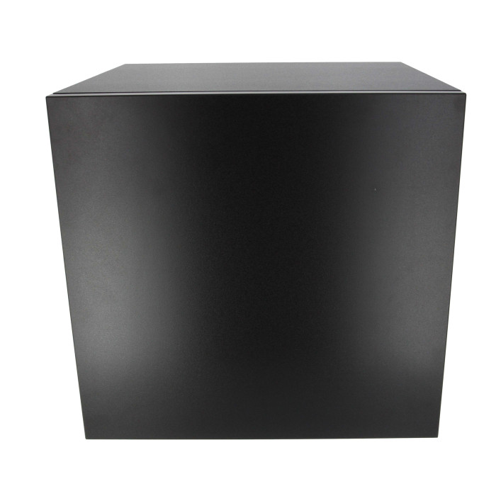 Meuble de rangement noir pour 120 vinyles