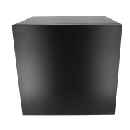 Meuble de rangement noir pour 120 vinyles