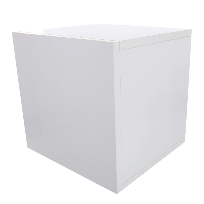 Meuble de rangement noir pour 120 vinyles