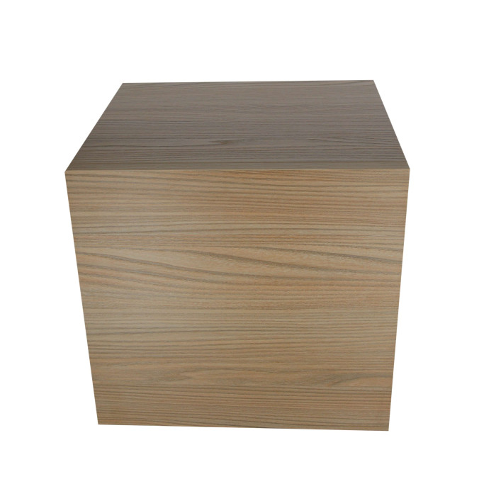 Meuble de rangement noir pour 120 vinyles