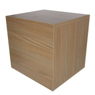 Meuble de rangement noir pour 120 vinyles