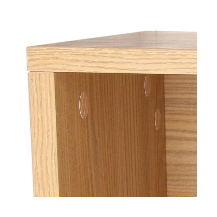 Meuble de rangement noir pour 120 vinyles