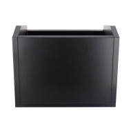 Meuble de rangement noir pour 120 vinyles