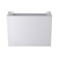 Meuble de rangement noir pour 120 vinyles
