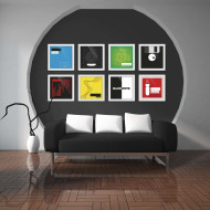 PACK DE 3 CADRES VINYL BANC