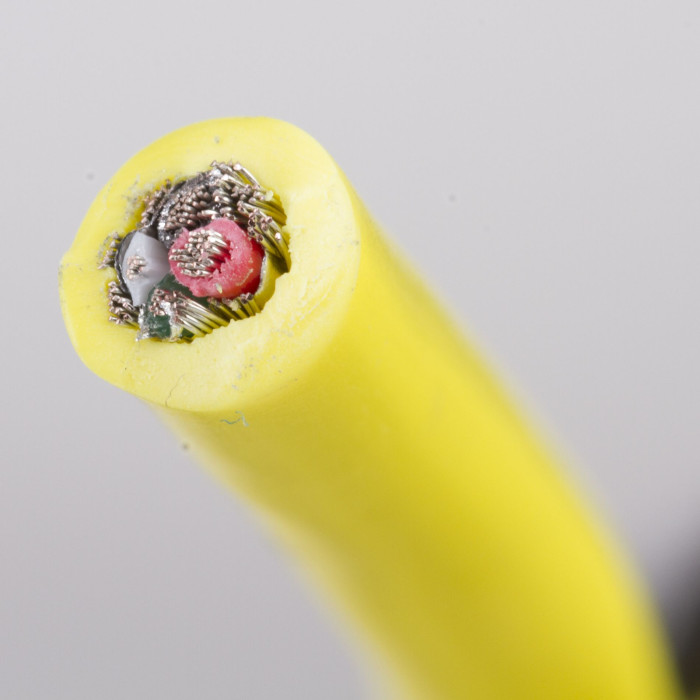 cable udg usb 2.0 a-b rouge droit 1m