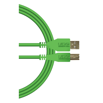 cable udg usb 2.0 a-b rouge droit 1m
