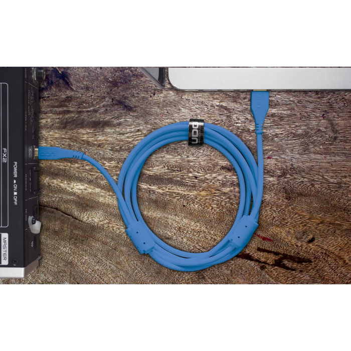 cable udg usb 2.0 a-b rouge droit 1m