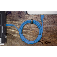 cable udg usb 2.0 a-b rouge droit 1m