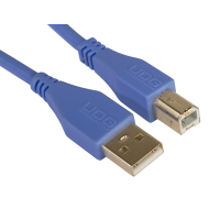 cable udg usb 2.0 a-b rouge droit 1m