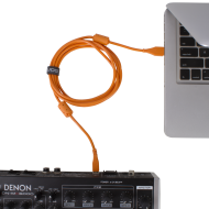 cable udg usb 2.0 a-b rouge droit 1m