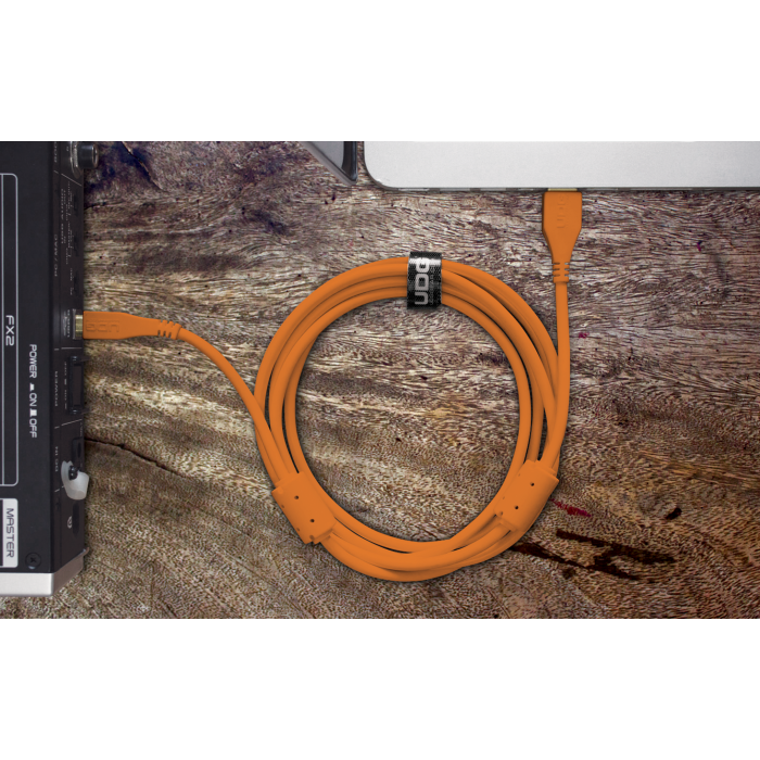 cable udg usb 2.0 a-b rouge droit 1m