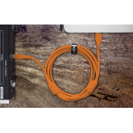 cable udg usb 2.0 a-b rouge droit 1m