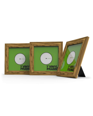 Pack De 3 Cadres Vinyles - Bois
