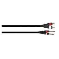 Câble 3m - JACK MONO Mâle - RCA Mâle