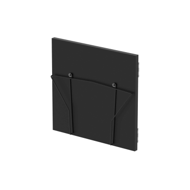 Casier de rangement 330 vinyles finition noir