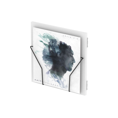 Casier de rangement 330 vinyles finition noir