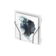 Casier de rangement 330 vinyles finition noir