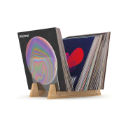 Casier de rangement 330 vinyles finition noir
