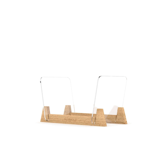 Casier de rangement 330 vinyles finition noir