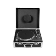 UDG Ultimate Pick Foam Flight Case Multi Format Turntable Silver