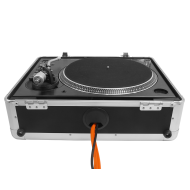 UDG Ultimate Pick Foam Flight Case Multi Format Turntable Silver